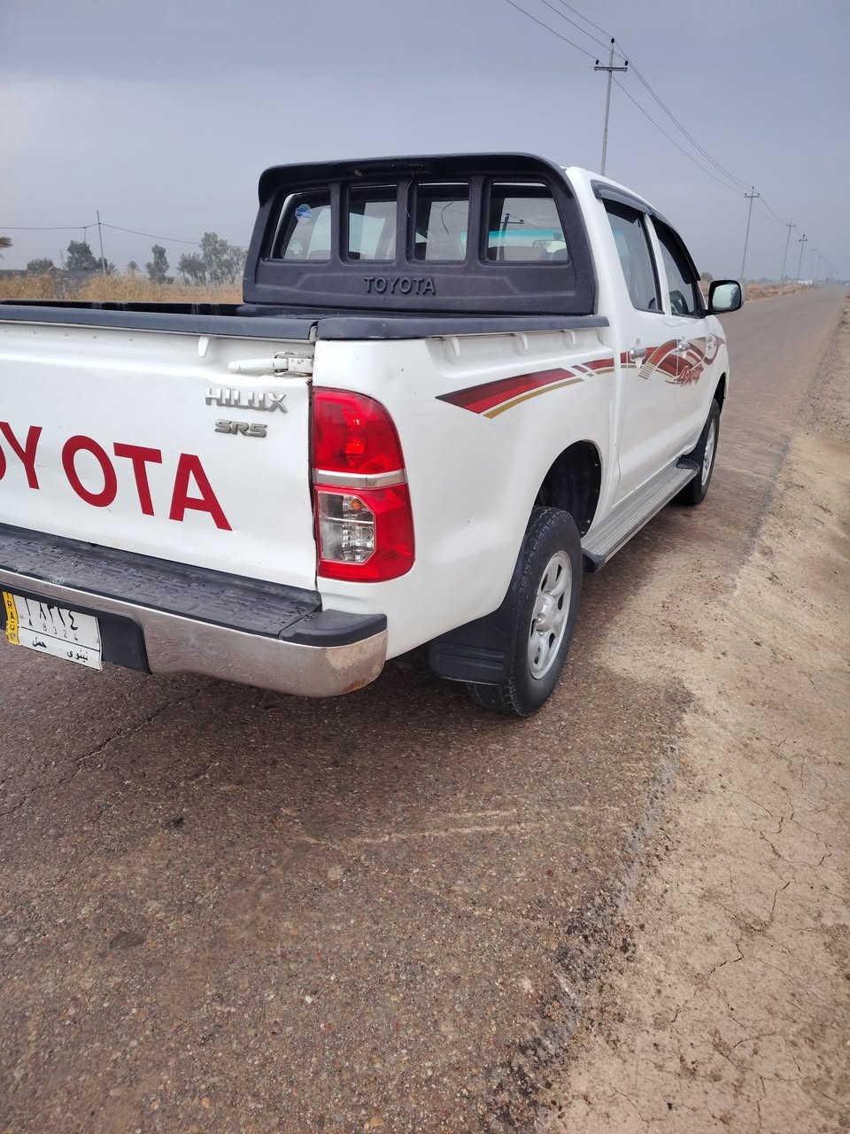 هيلوكس ٢٠٠٨ فور ويل صبغ حزام شرط تحويل مكينه اوكير مكفول متصرف عليه الف مكان ابوغريب سعر  ١٣٥$ ***********
