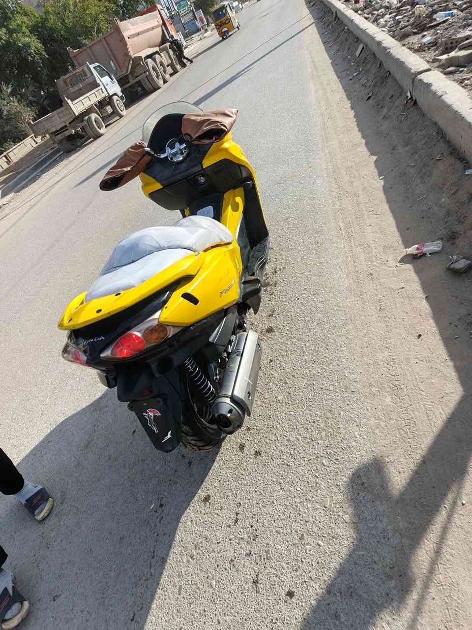 سلام عليكم دراجه فورزه 010كير ملغي دراجه خير من الله محرك مكفول مداريها دهن امزويل وبانزين محسن كفرات يحتاجن ترتيب لايت زنون نهار كهربائيات شغاله رون 1ونص دراجه نكره ترايك سليمانيه اوراق أصولي منفيس مكان بغداد 
سعر900$وبيها مجال الطيبين رقمي ‏‪***********‬‏ اتصل وبل خدمه
