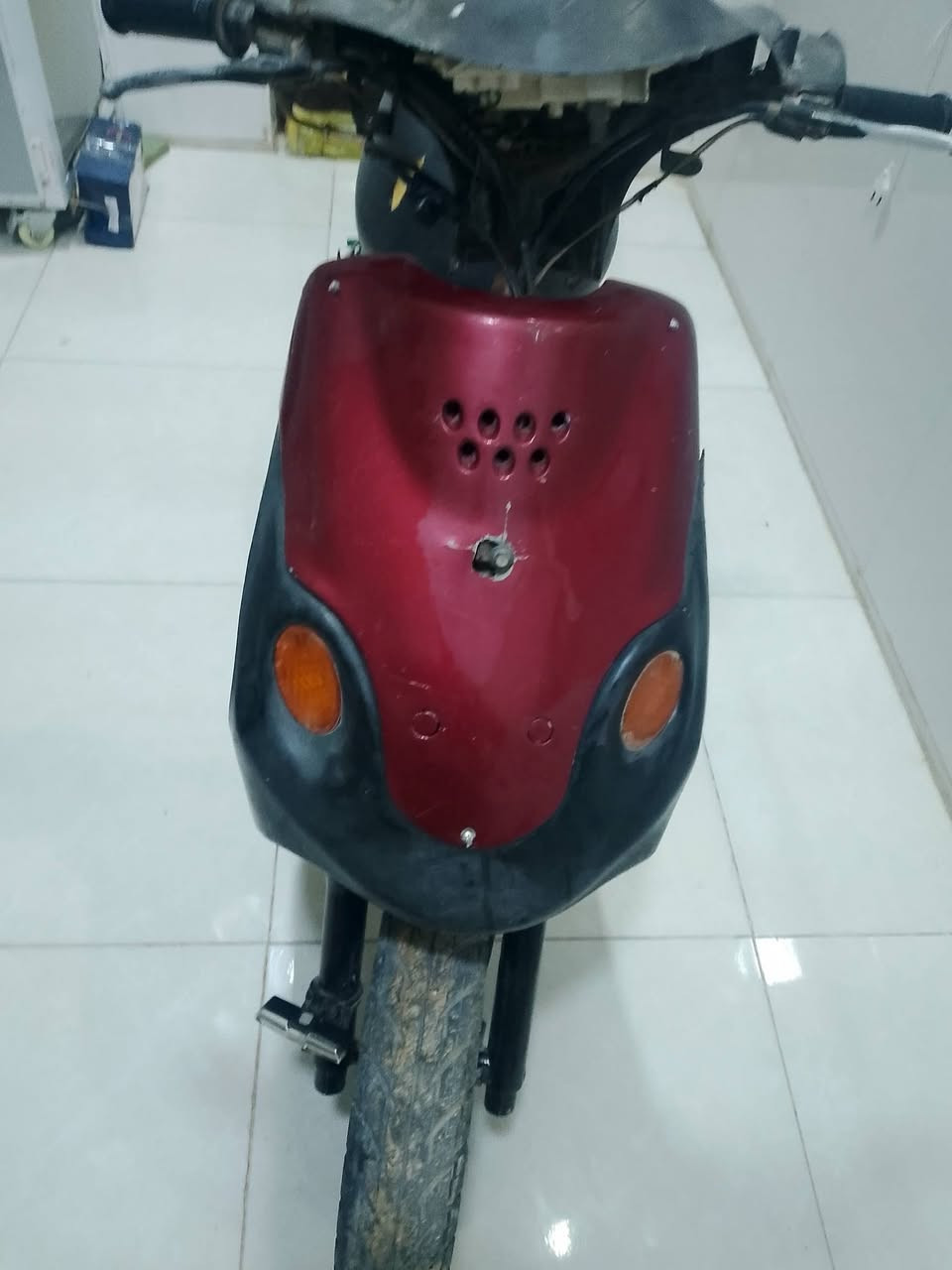 سلام عليكم اخوتي دراجة بيجي للبيع دراجة نضيفة عوزهة بس كفرات السعر 150 وبيهة مجال  مكاني ديوانية المركز حي المتقاعدين باقي التفاصيل هنا على الرقم. ***********
