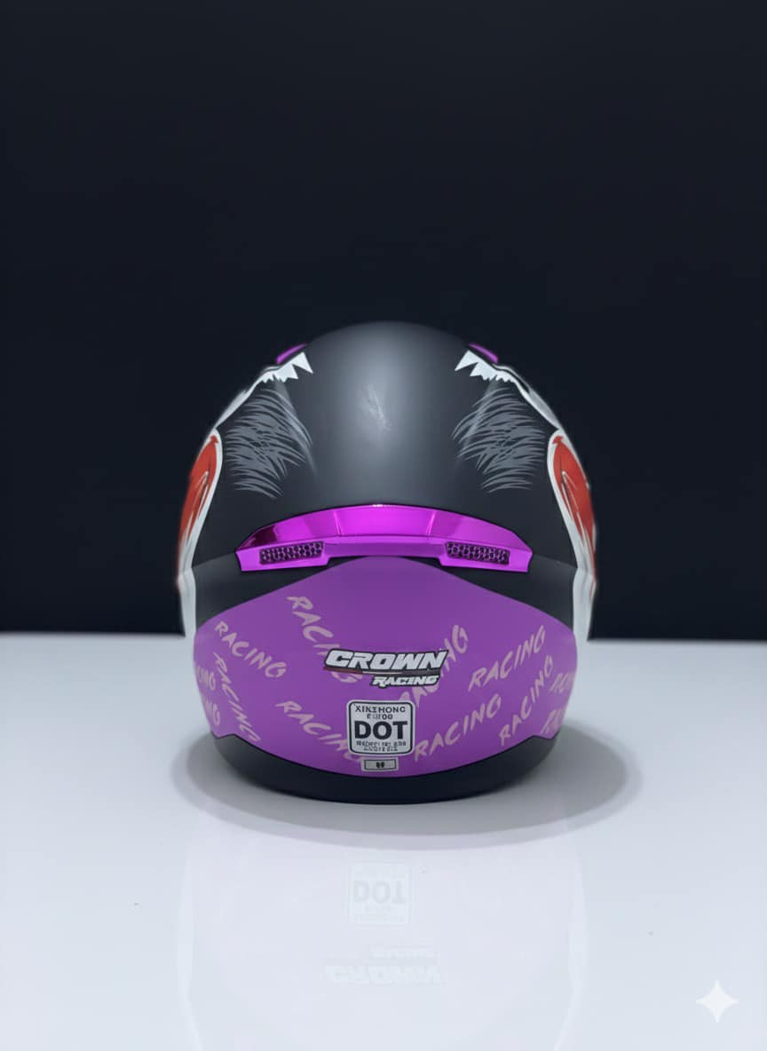 🏍️ خوذة Crown Racing (تصميم الجوكر) للبيع
للبيع خوذة Crown Racing الأصلية، بتصميم عصري وألوان "ميتاليك" بنفسجي جذابة جداً. الخوذة بحالة ممتازة وجاهزة للاستخدام.
✅ المواصفات:
• الماركة: Crown Racing (إصدار Xinzhong F-700).
• المقاس: Medium (M).
• الأمان: حاصلة على شهادة DOT العالمية لسلامة الطرق.
• التصميم: رسمة احترافية (Monster/Joker) مع فتحات تهوية علوية وخلفية ملوّنة.
• الرؤية: مجهزة بنظارة داخلية واقية من الشمس (Sun Visor) قابلة للتحريك.
• البطانة: مريحة جداً وتسمح بمرور الهواء لتقليل التعرق.
💰 السعر 50 ألف قابل للتفاوض البسيط :.
📞 للتواصل: [***********] أو مراسلة الخاص.
