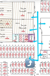 عرصه قطع المعلمين200B متر رقم القطعه 126820/3  سعر 35مليون قفل  للأستف...