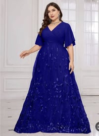 فستان كلوشه • قياس ٢XL • مبطن