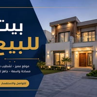 للبيع بيت في منطقة البلديات شارع المصرف مربع العلماء مكون من طابقين ال...