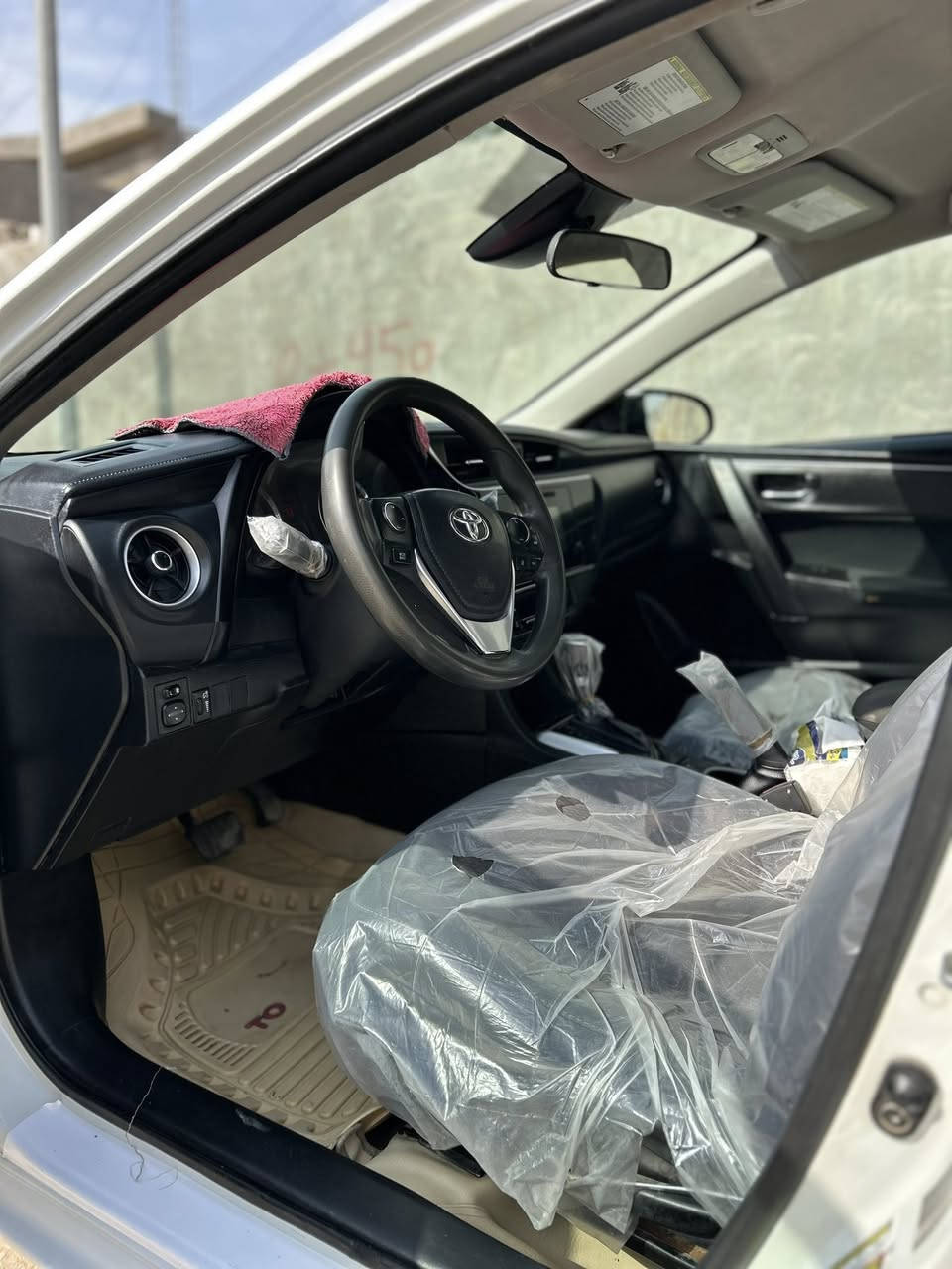 السلام عليكم لبيع كورلا موديل 2018فئه Le مكينه 1800 وارد أمريكي حادثهه بسيط جدا بارد بالبنيد وبارد بقبق الجنطه وهنا بالعراق بيه نص جاملغ وربع باب الصدر بدون دواخل وبدون ايرباك وشرط السونار حره تحويل مباشر رقم بابل السياره جاهزه من كل شي حداديه تخم تاير السعر128وبيه مجال لشراي مكان السياره الحله مركز المدينه
رقم الهاتف ***********
