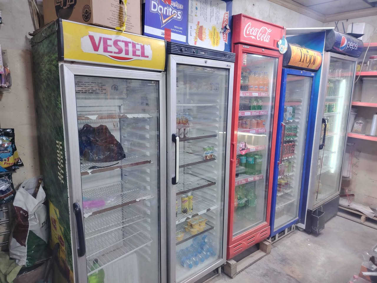 ‎مجمده عدد2
براد عدد2
رفوف جذاري 12متر
استاندجبس عدد4
رف استل عدد1
معرض ديلاب عدد1
معرض جرزات 2
ميزان‎ كركوك, العراق


**إذا كنت صاحب هذا الإعلان وتريد حذفه لأي سبب، رجاءا أرسل رسالة إلى الدعم الفني**