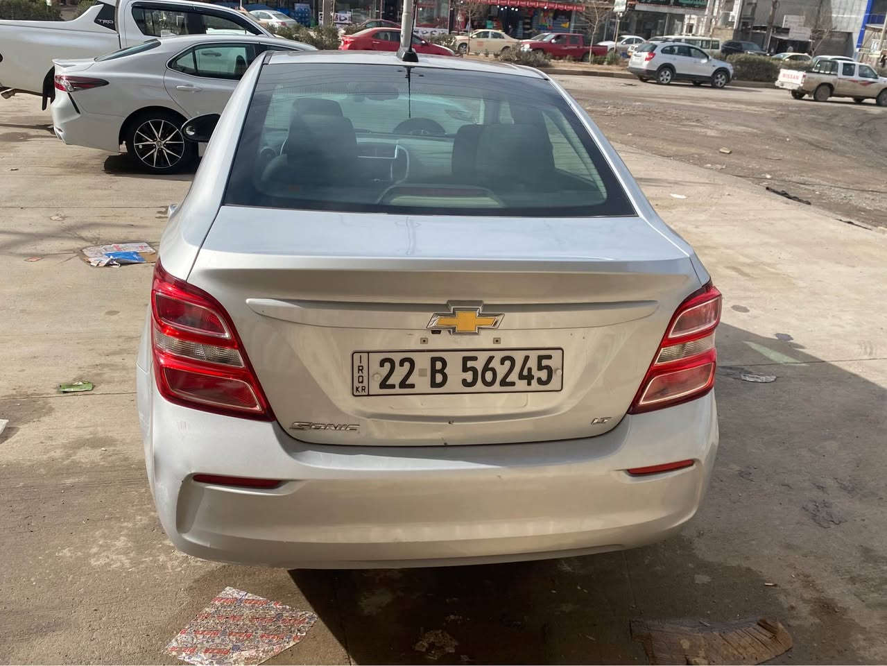 شوفلەت سونیک دوو پارجەی بویاخە بەبێ ژورێ بەبێ ئرباگ گێر مەکینە کارەبای بەشەرت رەقەمو سەنەوی نوێیە تا ٢٠٣٠ فول موئەسافاتیشە موئەسەفات خەلیجیە*********** أربيل, العراق
