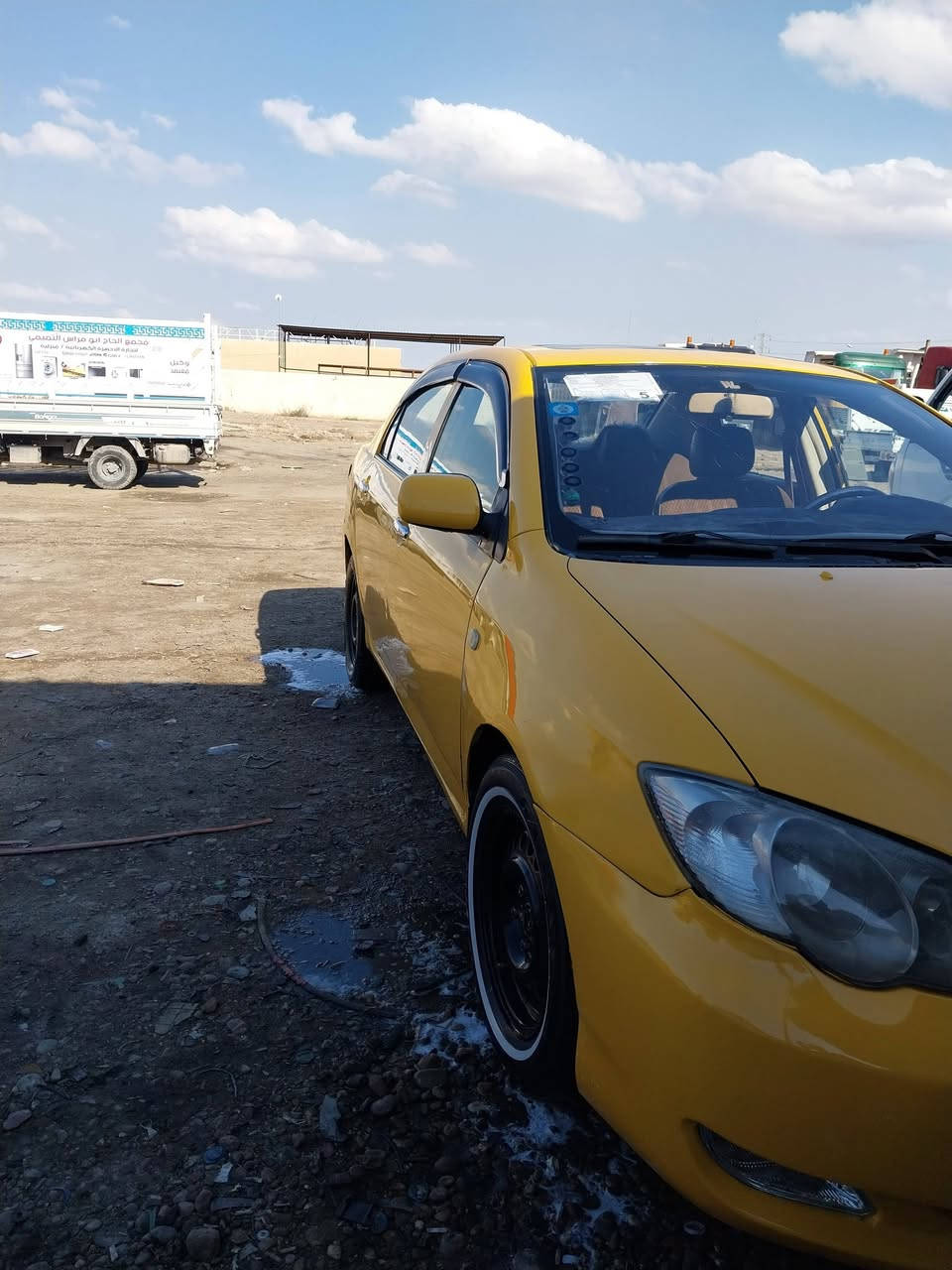 سلام عليكم سياره بي وايدي اف ثري موديل 2011بدون ضرب كهربائي كلا شغاله تبريد ثلج صدر أمامي خلفي جديد.  شاشه بيهه جديد   تخم تاير.خط ابيض جديد نقص سياره فقط مشط ستيرن مصفر غرامات وهيه شرط تحويل ثاني يوم بسمك ولسعر 43 وبيهه مجال  ولمو شراي لا يتعبني ومكاني بغداد وهاذه رقمي ***********
