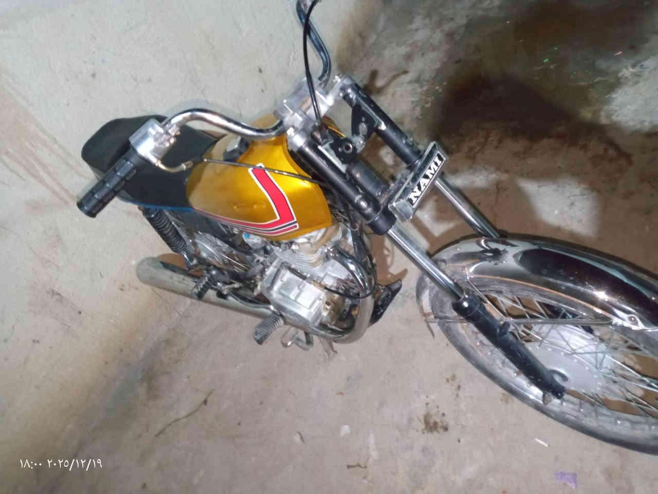 ‏‪***********‬‏ سلام عليكم دراجه ايرانيه اصلي للبيع السعر 500وبيه مجال للشراي
