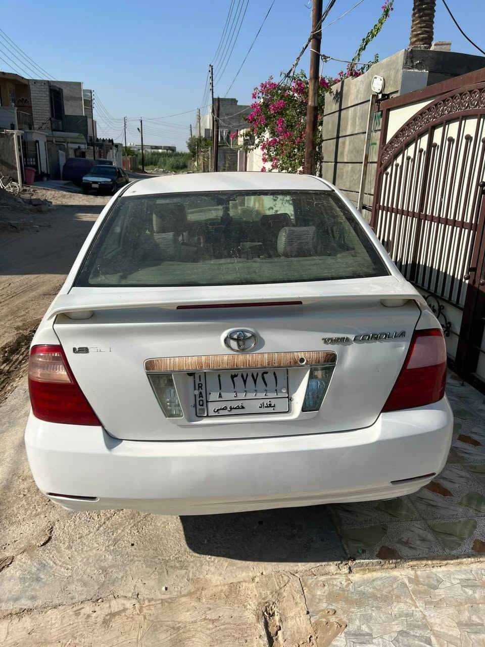 السلام عليكم
كورلا ٢٠٠٦ للبيع بدون مراوس مواصفات فتحة ومري شفط تبريد شغال للتواصل ع الرقم فقط ما متوفر ع الخاص ‏‪***********‬‏ العنوان بغداد الغزالية السعر ٨٢
