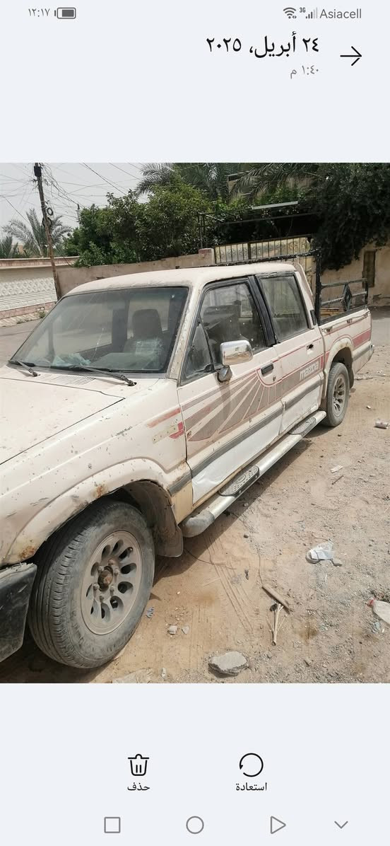 مازدا ١٩٩٢ للبيع مستعجل ٢٠ ورقه وبيها مجال رقم كربلاء العنوان  بغداد ***********
