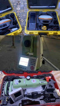 متوفر حالياً للإيجار اليومي والشهري:  🔹 توتل Leica TS07 🔹 توتل Leica T...