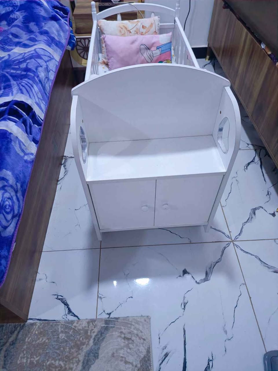 سرير طفل هزاز اخو الجديد مامستعمل مكانها تكريت الاتصال على هذا الرقم *********** تكريت, صلاح الدين
