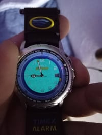 ساعه تايمكس لون مميز بحري رنك دوار يفتر مع الأميال منبه جرس اضاءه نافذ...