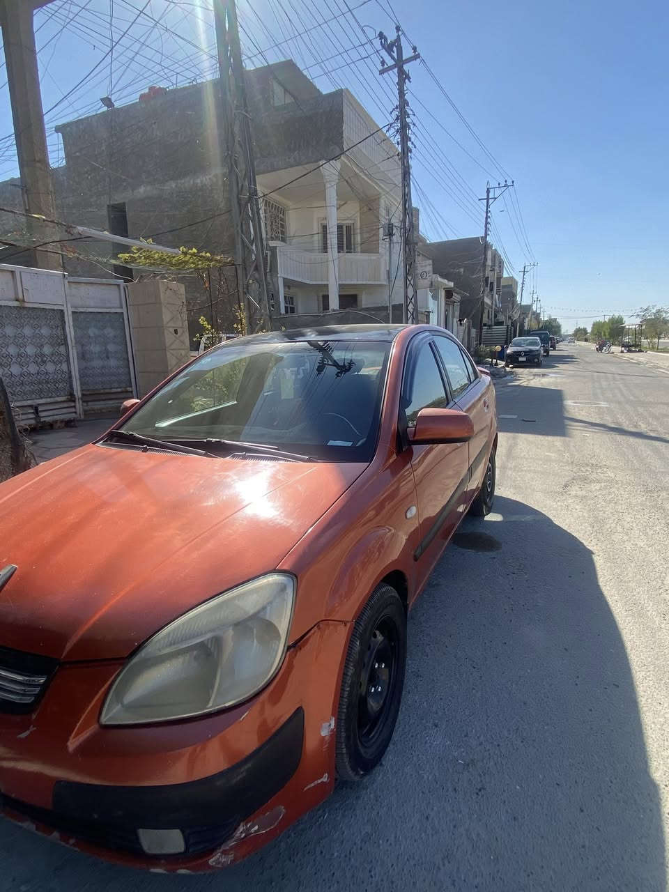 ريو 2007  للبيع او المراوس رقم ديالى انكليزي باسمي سنويه لل 2027 تحويل ثاني يوم السياره مصبوغة حزام  حلوه ومرتبه صدر جديد محرك 1600 مكاني بغداد حي الجهاد  السعر 75 وبيها مجال للتواصل 
***********
