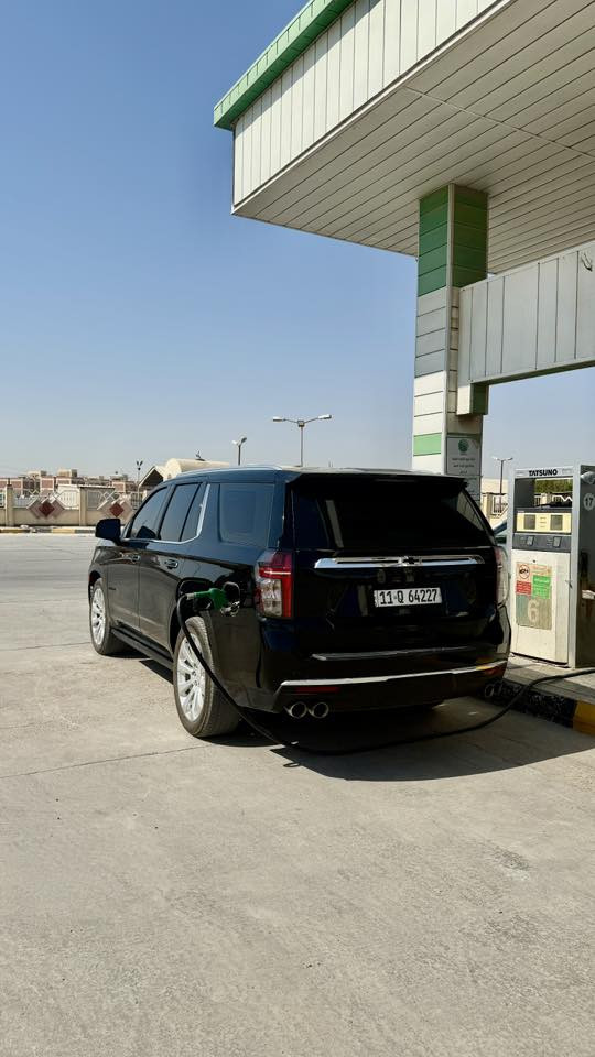 ٢٠٢٤ تاهو خليجية 
برمير ماشيه ٢٥ الف  كيلو  مكان السياره الحلة
 فقط بارد ب الباب الخلفي ٥ اصابع  يم الدوسه الباقي كفاله السياره  + سونارها موجود ب الصور سعر ٦٢٥ 
تواصل فقط واتس *********** 
راسلني اذا تحب تتواصل
