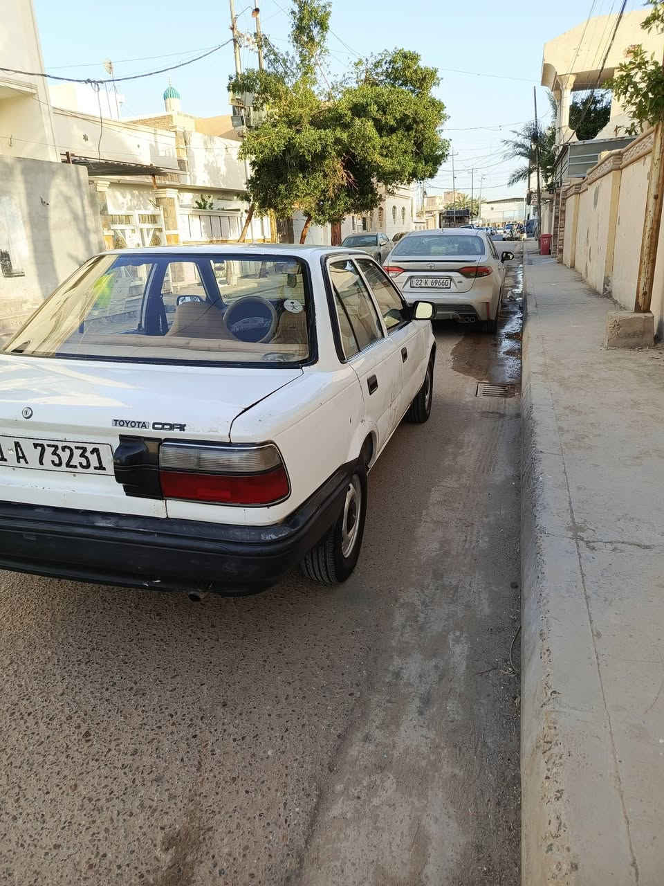 السلام عليكم
كورلا موديل 1990
يسره بلاد
كهربائيات كلها شغاله
صدر امامي خلفي جديد
تخم تاير
رقم بغداد بسمي
هزه وسنوية جديده
كير عادي
***********
