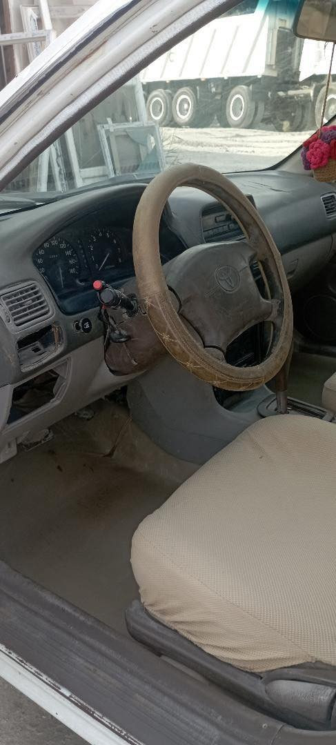 كورلا ٩٥ رقم الماني نجف شرط التحويل ما بيها حادث قوي مصبوغة جمالية كير ومحرك شغالات بس الحدادية بيها نواقص بسيطة مكانها الحله نادر سعرها ٢٧ وبيها مجال بسيط للاستفسار ***********
