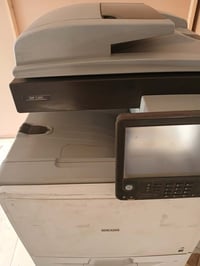 طابعه ريكو 401c.  ملون وعادي نظيفه جدا للاستفسار   07818586660