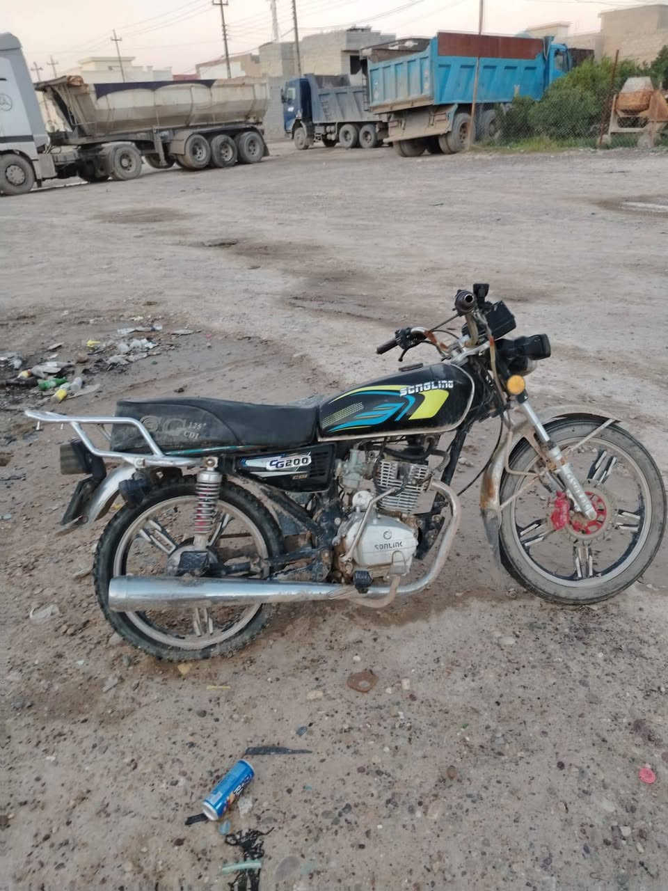 السلام عليكم
دراجه ايراني موديل23 سعر 325وبيهه مجال للشراي دراجه عايزهه ترتيبات بسيطه وجوب وره فقط 
***********
