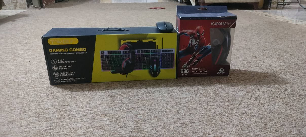 السلام عليكم ماوس+كيبورد+سماعه+باد ماوس+ ماوس بلوتوث هديه.؛ الكيبورد rbg هو والماوس.؛ طبعاََ الماوس والكيبورد گيمنك؛ والسماعات محيطيات شغاله  ام المايك..؛ الله شاهد عليه اشتريتهن 45 الف
السعر 

30 الف وبي مجال للشراي ❤️❤️


**إذا كنت صاحب هذا الإعلان وتريد حذفه لأي سبب، رجاءا أرسل رسالة إلى الدعم الفني**