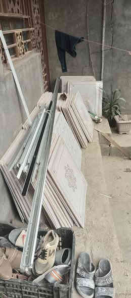 عندي سقوف ثانوي 
 عدد=200قطعه
جسر طول 3متر عدد=2
قطعه أم 120عدد=10
رايدهن ب60الف وبيهن مجال 
الرايدهن يتصل ***********
***********
