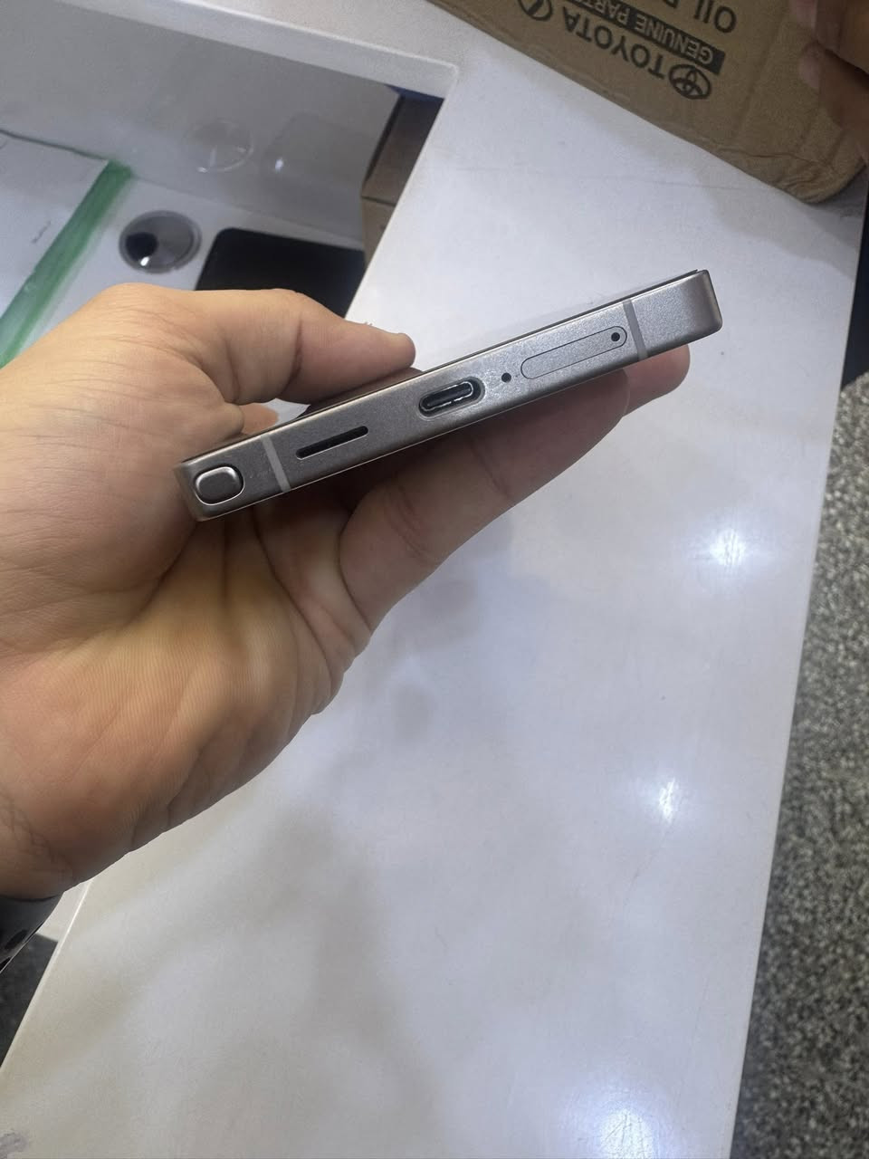 سلام عليكم s25 ultra ذاكره 256 ضمان عين الفهد بعده بالضمان جهاز نضافته 100‎%‎ واستخدام كلش قليل الجهاز فقط الكارتونه ويا سعره مليون و100 وبي مجال بسيط مكاني بغداد للبيع فقط


**إذا كنت صاحب هذا الإعلان وتريد حذفه لأي سبب، رجاءا أرسل رسالة إلى الدعم الفني**