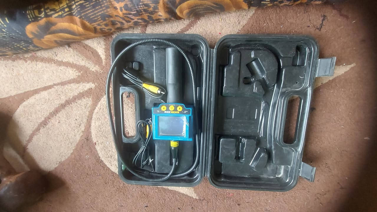 ✅️كامره فحص ما مستعمله ابد بعده الزكه على الشاشه ما موخريه صناعته تايون مو صيني وماركه يعني اصليه  اسمه  zonework   اول واحد يطيني بيه سعر ابيعه هذه رقمي ***********
