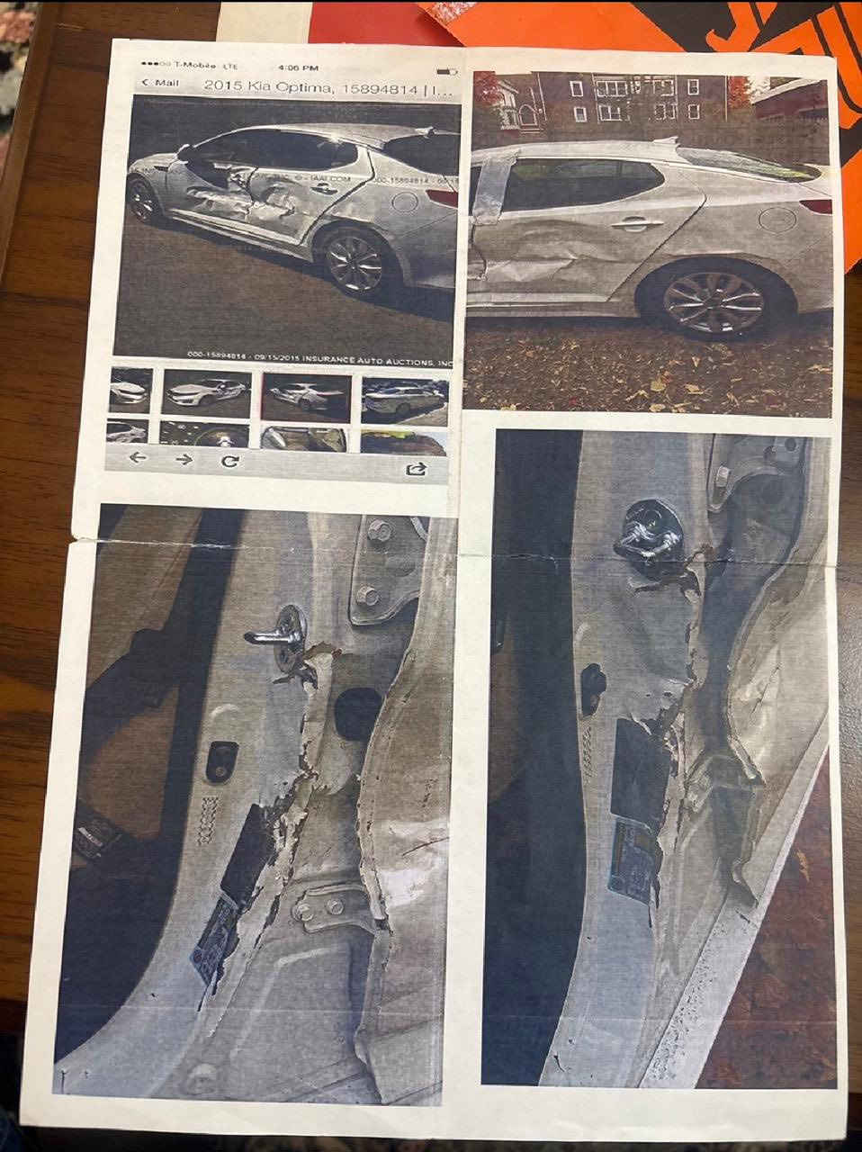 للبيع اوبتما 2015
سياره وارد امريكي حادث بابين 
نص فول سياره 
مكينه 2400 GDi
كامله من كلشي فقط بيهه صبغ جارد 
ماشيه 120مايل 
رقم بغداد انكليزي 
للاستفساره ***********
السعر 97$
