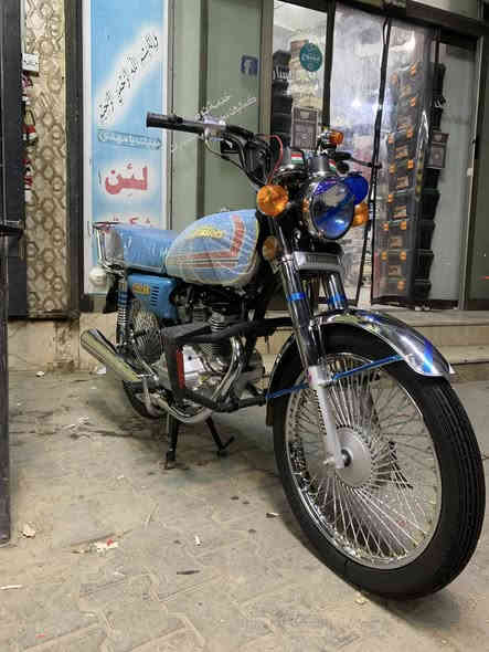 سلام. عليكم .اربعه كير نامه برو غطاس. مديل2025. لون سمأي دراجه سنويه مرقمه وجهزه ماذب عليه ربع .لايت زنون مال سياره. قوي درع امامي تايرت. جدد. داراجه. مفوله من. كل نواحي كزوز. نجمه .وعندي كزوزه. لبلادي هم.  اطيكيهن:::سعر مليون و550 رقم *********** متواجد وتساب ورقم ومسنجر.
