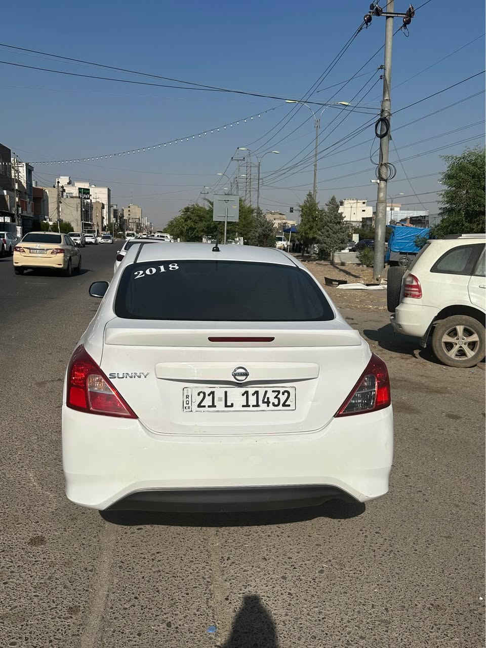موديل ٢٠١٧
رقم سنوي نويه 
٣بارجه سبوغ 
پيشي جه مپيكي هه يه كه ميك له حيمي تيدايه 
گير مكينه وه گراو براوه تحويل بشرت 
سعري قفلي ٦٧ورقه 
پاره ي وه رگراويكيش نيه 
***********تنها واتساب أربيل, العراق
