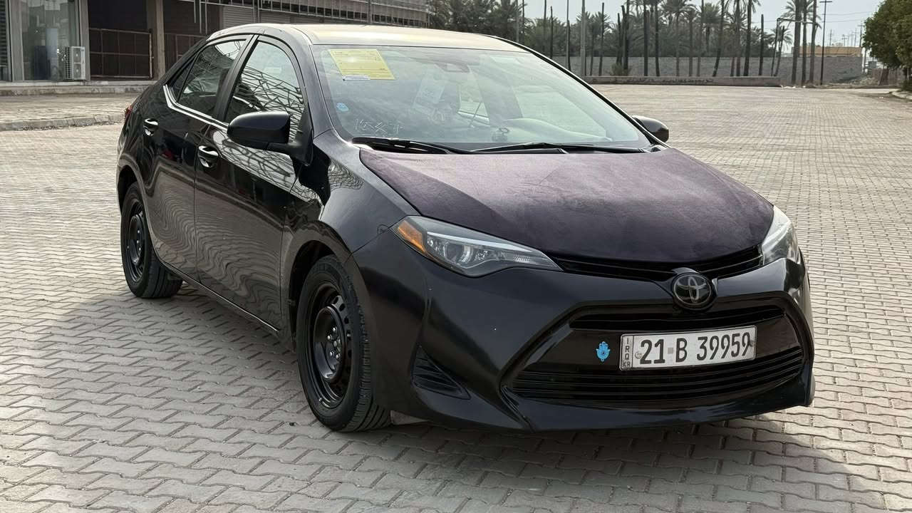 كورلا ١٩ امريكي
حادثها بس بنيد بدوان دواخل بدون شواصي بدون لغد 
سياره ماشيه ٨٧ ميل تخم تاير جديد صدر امامي خلفي 
كله بشرط سنويه هزه جديد تحويل وكاله 
مواصفات le
صور الحادث موجود 
سعر ١٤٣ وبي مجال 
عنوان ديالى خانقين

‭٠٧٧٢ ٧٩٨ ٩٦٢٢‬
