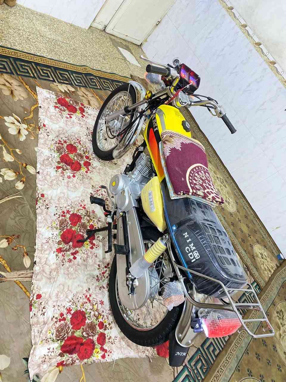 السلام عليكم ..💛 نامه  متياز مديل 2025  اوراق صارله 15 يوم   من طالعه من المعرض جاهزه دراجه مكفوله كفاله عامه برغي ما ناقصه كله شغاله كهربائيات العنوان بابل المسيب {***********} السعر 750 وبيه مجال …💛
