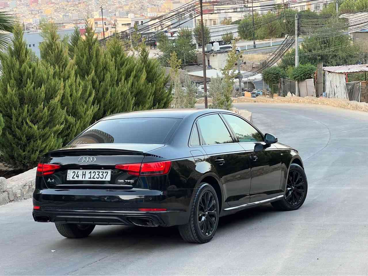 (( Audi - A4 - 2019 ))
اودي A4 موديل 2019 — خليجي — وكاله

فووول مواصفات عدا الفتحة فئة ( S-LINE ) 

مكفوله كفاله عامة بدون اي حادث 
فقط ٣ قتع مرشوشات اثر شخط بدون دكة جكوج
بدون اي حادث كفاله عاااامة

السعر المطلوب 143  $ ومجال بصيط

***********
***********
رقم دهوك الدولي تحويل ثاني يوم
رقم سنويه جديد 

محرك السيارة 4 سلندر حجم 1800 توربو
برغي مامفتوح بيها

السيارة ماشيه ١٨٠ الف مايل

مواصفات .. كير اوتوماتك + عادي + شفتات سترين .. بصمة تشغيل .. بصمة ابواب .. هندبريك بصمة .. شاشة جبيرة .. بردات بلاديه .. حساسات خلفيه + امامي .. فول تحكمات ستيرن + شاشة .. ليد امامي .. ليد خلفي .. تبريد قطعتين .. كشنات جلد .. كشنات كهربائي .. دجبول مطعم بصاج .. نظام اوتو ستوب 

السيارة تجي تشوفها نظافتها مال سيارة زيرو وترايها مال سيارة زيرو ومسويلها سيرفس عاااام 
نظافتها 100% Singapore
