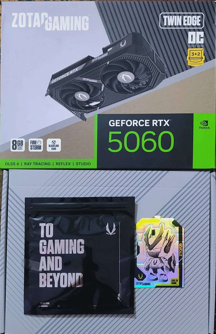 تحية طيبة عليكم 
للبيع تجميعه كيس وشاشة نظافة 99.9%
المواصفات 
RTX 5060 8GB ZOTAC GAMING
CPU i5 12400F
M.B ASUS PRAIM H610M-K4 
PS ATX  650 W THE  ROCK 
 DEEPCOOL 400 V5 
RAM 2*8 (16GB) 3200 DDR4
m.2 nvme 500GB
CASE SAMA SV -02BK
التجميعه وصل الشراء 14/3/2026 ممستخدمه كلش قليل وبعدها بلاصق الضمان كل كراتين القطع موجودات 
سعر الكيس 1150 الف قفل 
سعر الشاشة 215 جديدة *
Aoc 180hz 27 ips 0.5ms 1080p 
القطعتين 1350 مكاني بصرة 
رجاء فقط الشراي يراسلني متوفر خاص او واتس *********** 🩶
