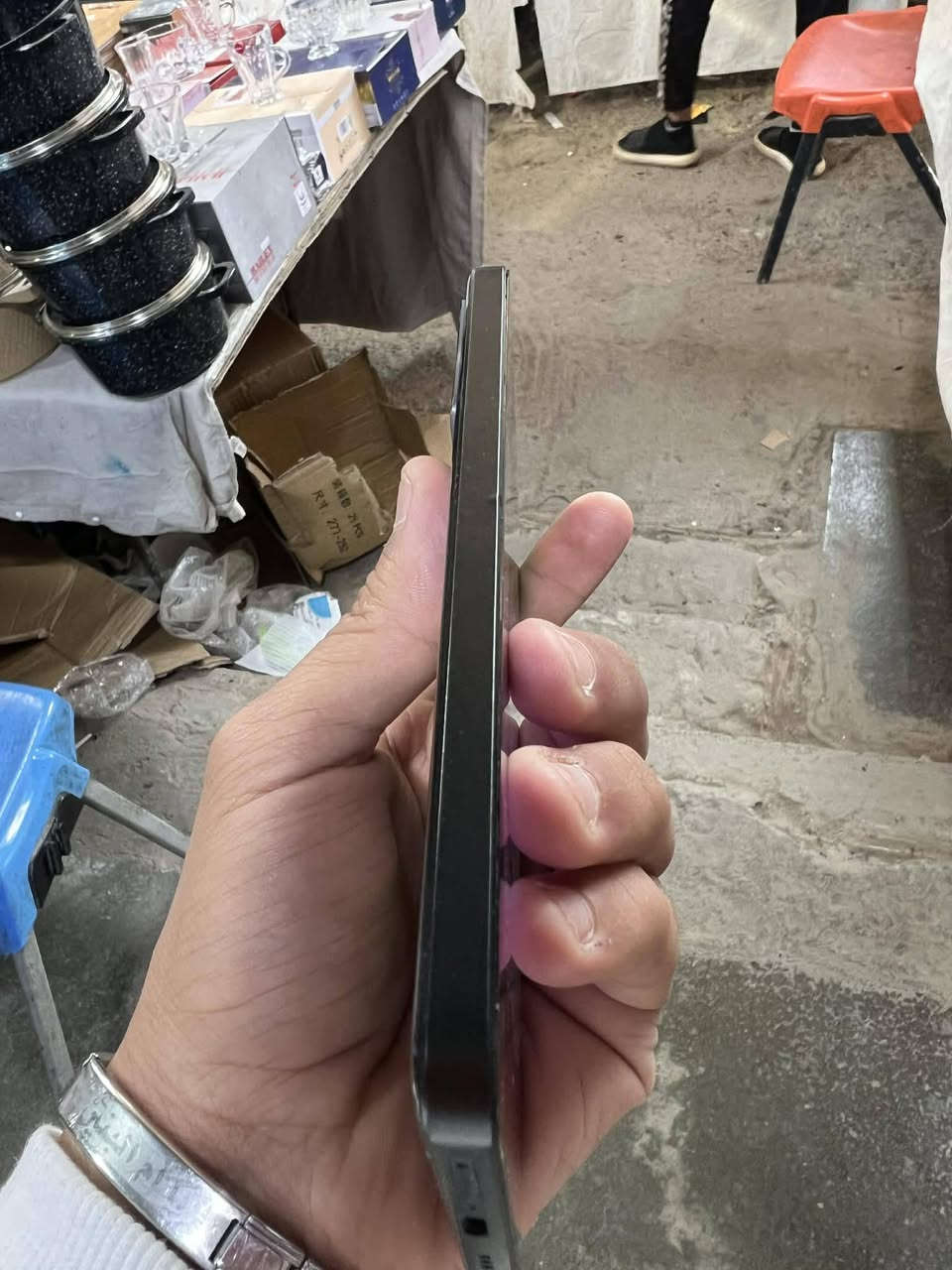 السلام عليكم جهاز للبيع بوكو X6pro 5g ذاكره 512 معالج دامن ستي 8300 120 فريم ببجي جهاز مواصفات فلاكشب جهاز حلو ونضيف بي سواد  بل شاشه حيل زغير ما مآثر عل لمس نهائن المكان بغداد العبيدي حي رئاسة السعر 225وبي مجال قليل ويرهم مراوس ***********
