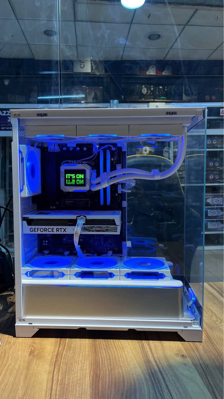 PC GAMING بۆ فرۆشتن 

CPU: i7-14700KF
Motherboard: Z690 NZXT
GPU: RTX 4060 Ti 8GB IGAME
RAM: 2x16GB 32GB 3600MHZ TFORCE RGB
STROGE: 1TB SSD NVME 
PSU: 750W +80 GOLD 
COOLER: LIQUID COOLER ASTROSHEL 360MM
CASE: HALGURD-X 4FAN ARGB 

Price :1310$

2,030,000 الف

*********** أربيل, العراق
