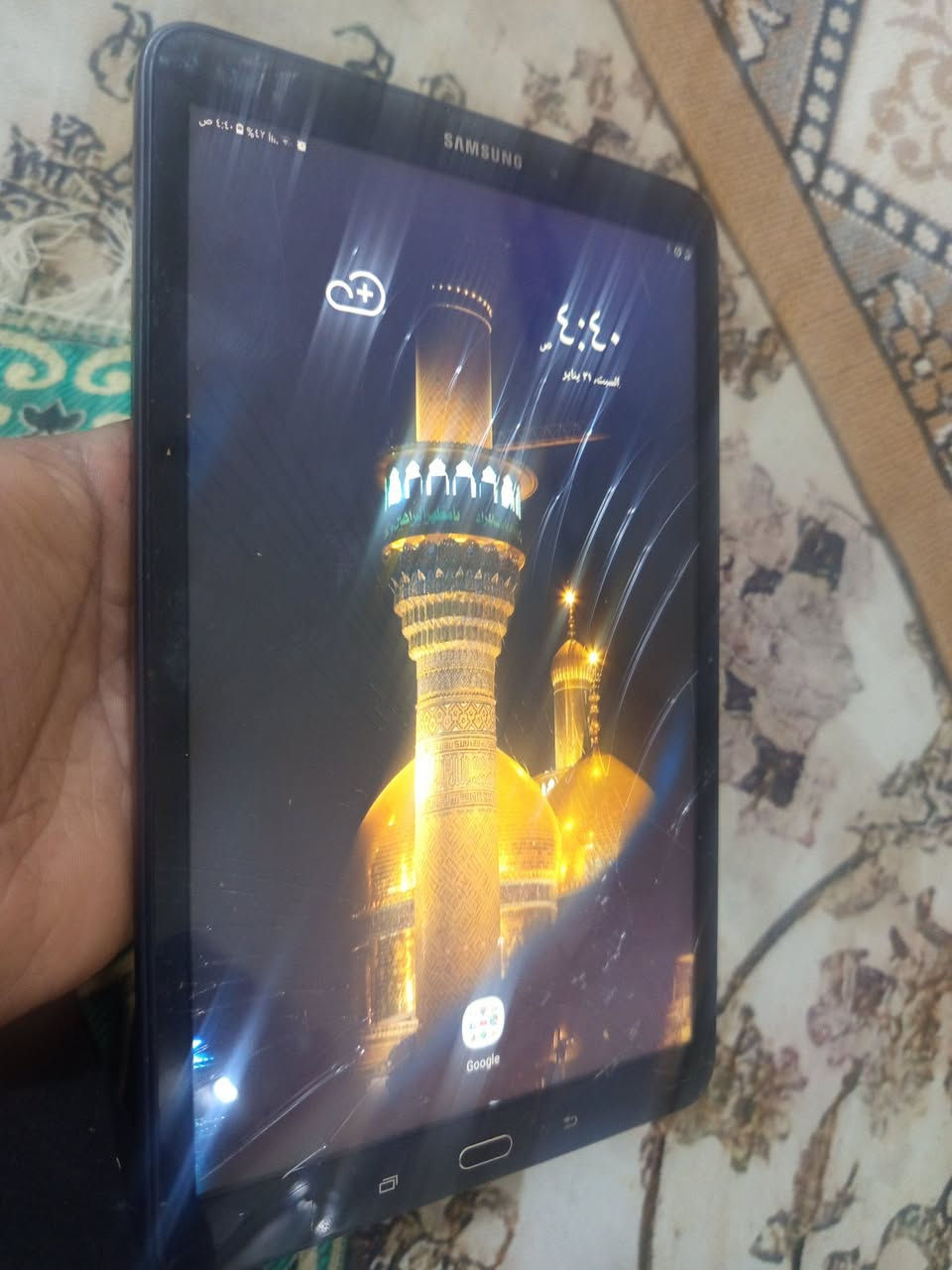 تاب A2016 بي فطر بالكلاس شاشه كبيره حجم 10بوصة سعرة 60 مكاني واسط العزيزية


**إذا كنت صاحب هذا الإعلان وتريد حذفه لأي سبب، رجاءا أرسل رسالة إلى الدعم الفني**