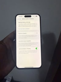 آيفون ١٤ برو ماكس • شاشة مبدلة • بطارية ٧٩٪