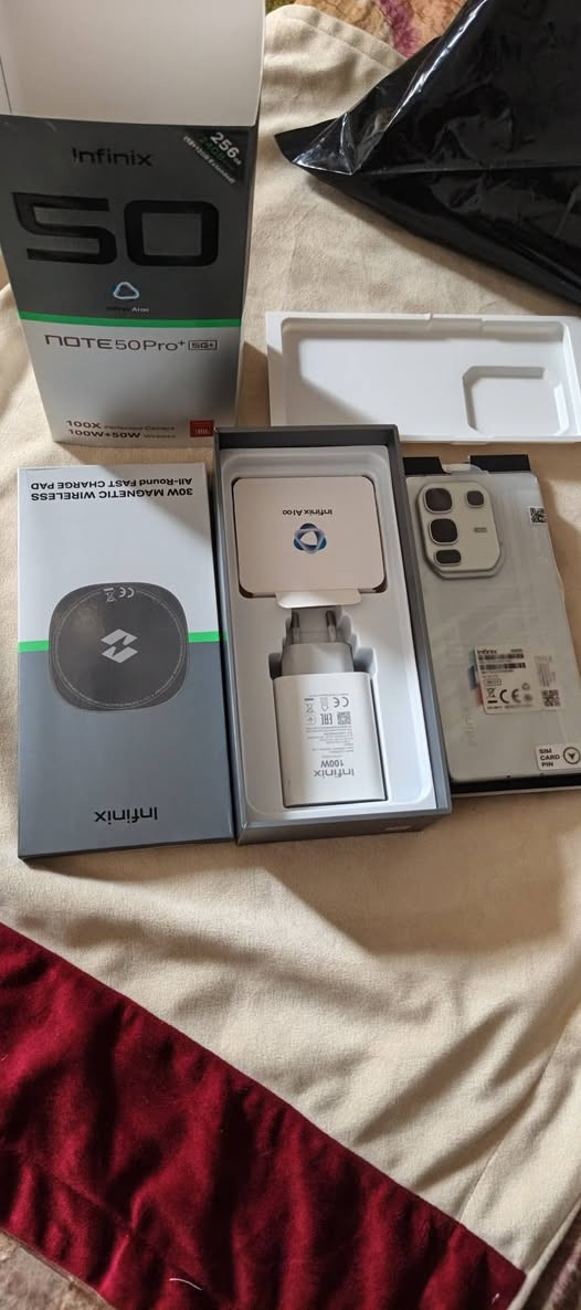انفنكس نوت 50 برو بلص 5G استخدام سبوع سعره 530 الف وبي مجال مكاني بغداد الزعفرانية ***********
