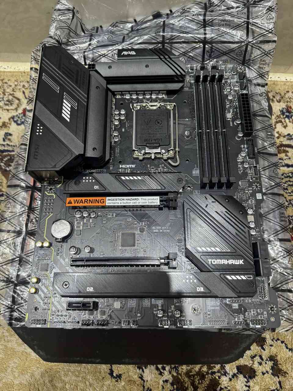 السلام عليكم 
مذر بورد 
MSI
B760
ТОМАНАШК
WIFI 6
DDR5 
اخوان المذر بورد جانن البنات مالاتة معوجة 
وعدلتهن 
ابيعة شرط الشغل 
ونطي بي ضمان 
مستخدم قليل 
السعر 185 الف 
موجود توصيل


**إذا كنت صاحب هذا الإعلان وتريد حذفه لأي سبب، رجاءا أرسل رسالة إلى الدعم الفني**