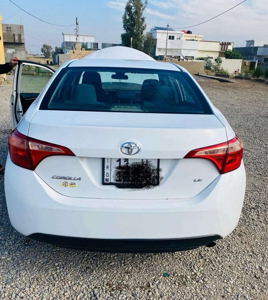 السلام عليكم ورحمة الله
تيوتا كورلا للبيع مديل  2019 
مواصفات Le وارد أمريكي   ماشيه 47  
جاهزه من كلشي كير مكينه وضع الشركه  
صدر وتايرات جديده ويل كب 
تبريد تدفئه كله شغال 
لسياره بسمي شرط التحويل 
رقم بغداد دولي سنويه 2030 
السعر. 140  وبيها مجال 
مرفوقه الصور السياره والسونار 
اقره المنشور زين وشوف السونار زين وقتنع 
له اتخابر رجاءً لموشراي لا يتصل  ***********
المكان ديالى بعقوبة
