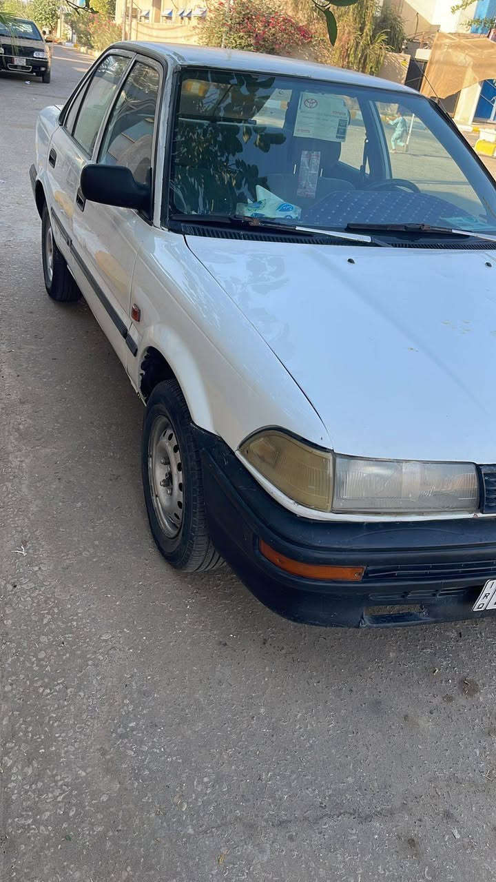 سلام عليكم 
كورلا ٩٠ يسرى بلاد  كير مكينه مكفولات تبريد شغال 
سياره مرتبه مال جناي سعر 50 

مكان نجف

‏‪***********‬‏
