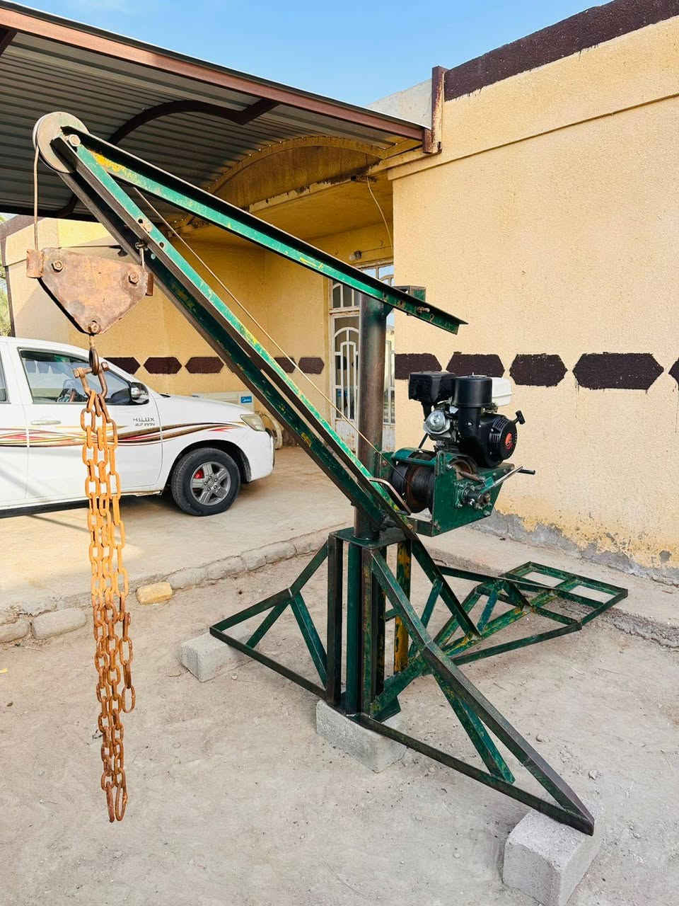 سلام عليكم ً
ونج نجفي مستعمل نظيف 
شغل رعد الحساني للبيع
فلاوين اهين 
ونج نضيف بمعنى الكلمة 
حديد ثقيل
جاهز للعمل
ماطور 13حصان
3عرباين نضافه 90%
مكان الديوانية الحمزه الشرقي
للاتصال *********** واتساب🤳
*********** واتساب🤳
