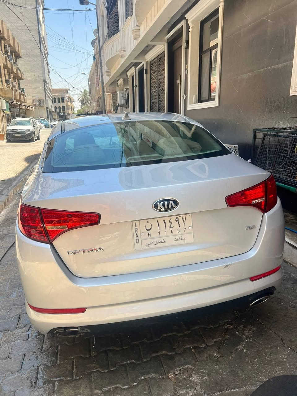 اوبتما رقم بغداد رصاصي للبيع ٢٠١٣ 

ماشيه ٦٤ الف ميل

المواصفات تحكمات سترين  اشاير بلمري الكشن بي مخده كهربائية والكاعيه جلد  والتاير السبير ويل ١٦ وياهه

السياره بيهه بارد بالجاملغ الامامي  والجاملغ الخلفي حار ومصبوغ. وبيهه بارد باببين 

السياره مسويلها. ادامه كامله من غرفه احتراق مبدلهه دبلات جديده موبز. راديتر جديد اصلي وكاله قايش محرك باتري ايسن ياباني اصلي جامات مازدات إماميه جديده اذاين محرك دهن كير فلاتر كلهن مبدلهم مال بانزين وشوته وتبريد ومسويلهه سيرفس كامل مابيهه اي نقص 
 
السعر 120بيهه مجال بسيط


**إذا كنت صاحب هذا الإعلان وتريد حذفه لأي سبب، رجاءا أرسل رسالة إلى الدعم الفني**