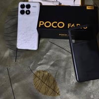 عليكم  POCO F6 Pro  ذاكره 512 اخو الجديد وين ما يعجبك افحص شرط ضمان  ج...