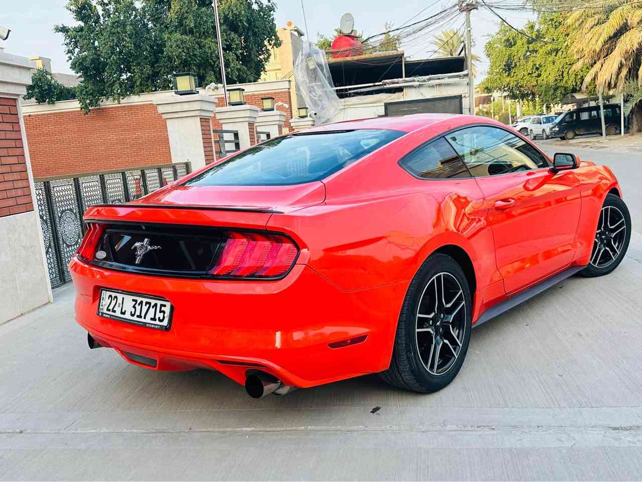 سلام عليكم  موستنك كلين ولون مميز برتقالي 🧡🍊
موديل 2015السياره كفاله عامه من صبغ ضربه تبديل حته دعاميات بلاديه قطره صبغ ما بيهه كلين كلين 
    محرك V6🐎🐎
  سبيرها ما نازل ع وضع شركه 
تخم تاير جديد صدر جديد 
أناره داخليه برميوم 
اكزوز اصلي تحكم من يمك
تعال وشوف بعينك 
    ما يحتاج اشرح عليها الشراي يتصل السياره ابسمي 
السعر ١٦٨وبيهه مجال بسيط 
غير متواجد ع فيس الشراي  يتصل ويدلل 
   رقم الهاتف *********** بغداد, العراق
