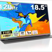 شاشة محمولة • ١٨٫٥إنش • ١٢٠هرتز