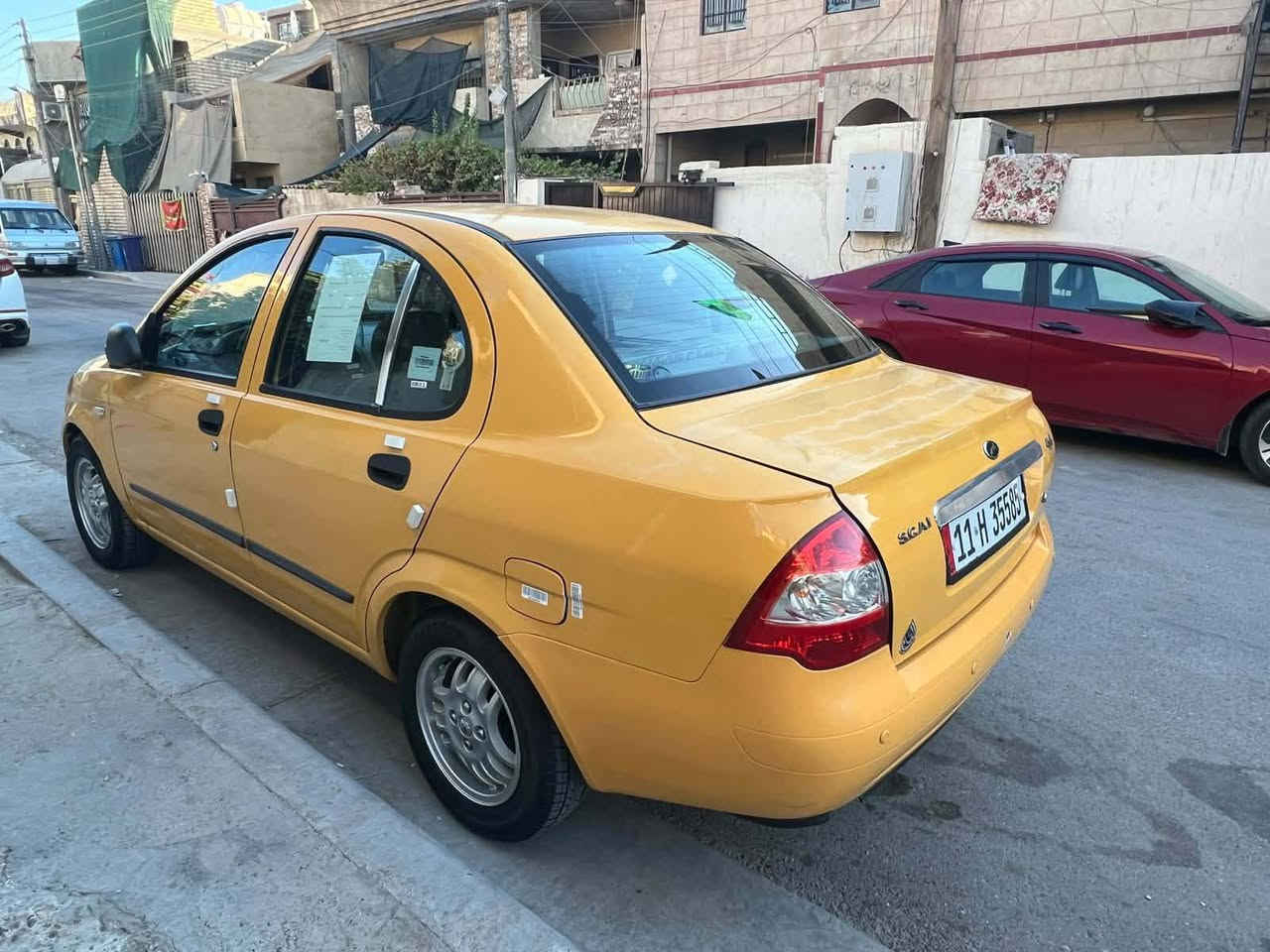 السلام عليكم
طيبة للبيع موديل 2017مكينه وكير خير من الله بيهه بس البنيد مصبوغ وخشم الجاملغ بي بارد موضح بل صور والباقي كفالة حدادية كلهه جديدة 
تبريد ثلج كهربائيات كلهه شغاله السيارة ربع متصرف عليهه تخم تاير جديد السياره ب أسمي هزه جديد راديتر ومروحه جديد 
هيئة وغرامات مصفره السيارة مال جناي 
مكان السيارة بغداد البياع حي الاعلام الشباب 
السعر (45)وبيهه مجال بسيط جدا 

رقم الهاتف.  *********** للاستفسار
