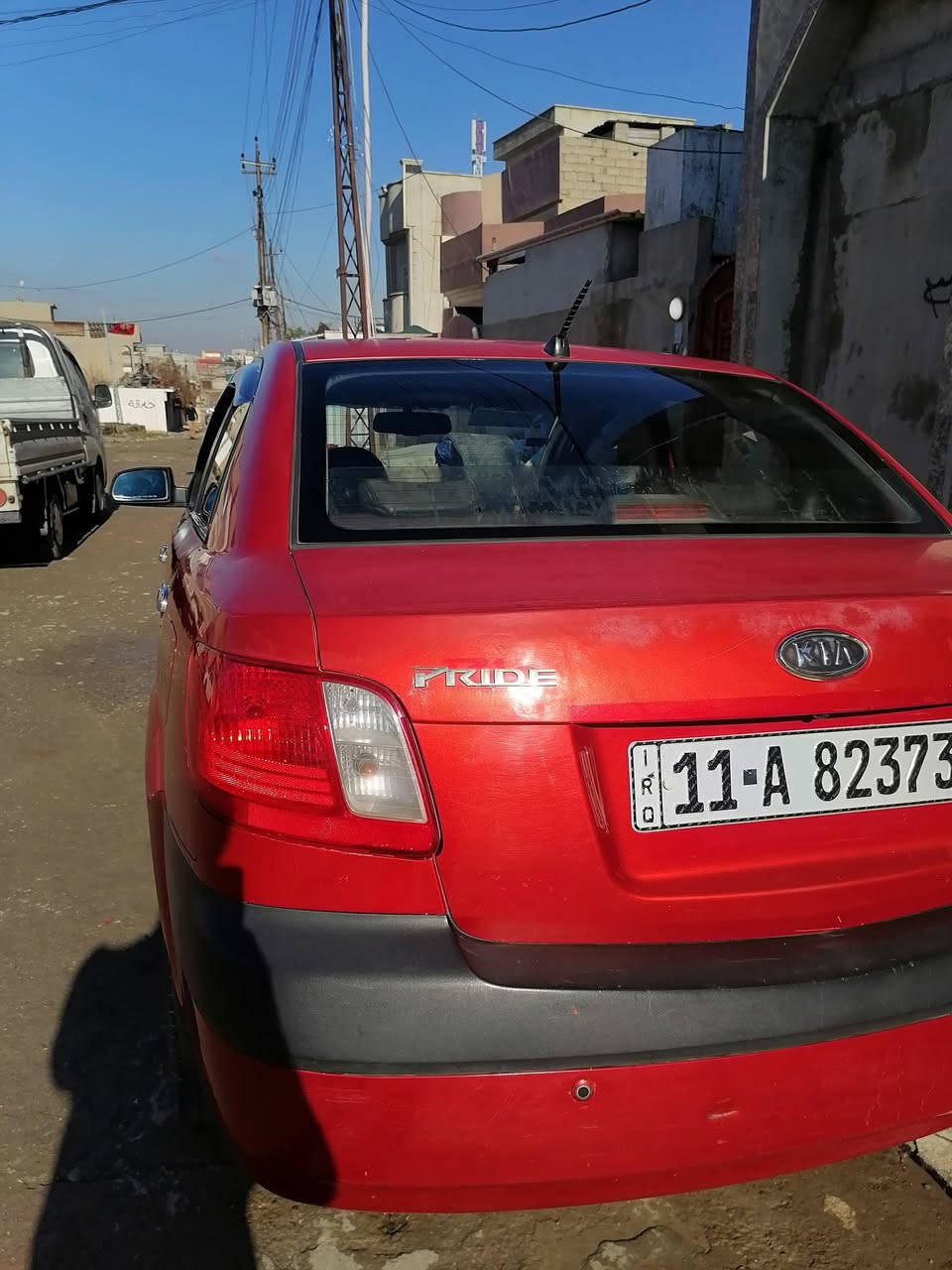 السلام عليكم
كيا برايد موديل ٢٠٠٧
رقم بغداد مشروع وطني باسمي تحويلها من مرور الموصل
هزه جديده سنويه جديده
سياره بلاديه بدون صبغ او ضرر بس بيها تقحيل بسيط
كير محرك شرط
طخم تاير جديد
السياره فول مواصفات
مكان السياره موصل الجانب الايمن
سعرها ٨٣ وبيها مجال
رقم ***********
