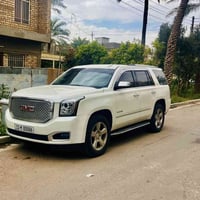 جي ام سي يوكن 2015   رقم بغداد الجديد بأسمي شخصيا  مكينة V8 5300 بانزي...